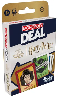 Produktbild von Hasbro monopoly Kartenspiel Harry Potter - Kartenspiel für Kinder