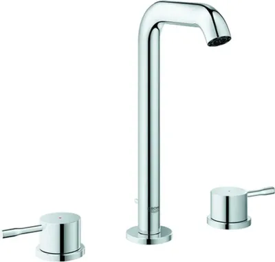 Produktbild von GROHE Essence L Waschtisch-Dreilochbatterie, Chrom 20299001