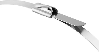 Productafbeelding van Metalen bindmiddel 200 x 4,4 mm - 10 stuks roestvrij staal