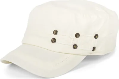 Produktbild von styleBREAKER Uni Military Cap im Destroyed Vintage Look | verstellbares Army Cap aus Baumwolle | Used Look Schirmmütze für Herren und Damen