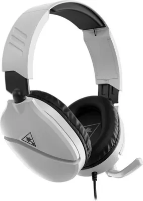 Zdjęcie produktu dla Słuchawki Gamingowe Turtle Beach Recon 70X, Multiplatformowe, 40 mm, PC PS5 PS4 Xbox Switch, Białe