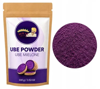 Produktbild von Ube-Pulver 100G Gemahlenes lila Ube-Pulver für Desserts Eiscreme-Kuchen