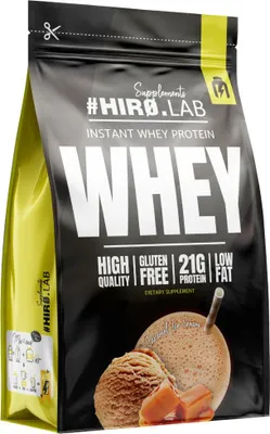 Obrázek produktu pro Hero.Lab | Instant Whey Protein | Vysoce kvalitní syrovátkový koncentrát Karamelová zmrzlina