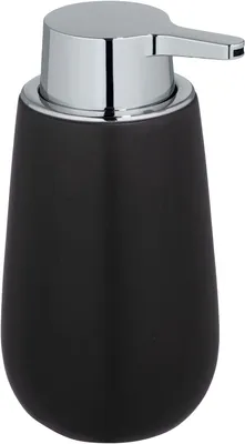 Produktbild von Seifenspender Badi Schwarz Keramik