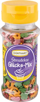 Produktbild von BackDecor Streudekor Glücks-Mix, 60 g