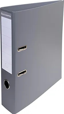 Produktbild von Exacompta Ordner A4 Premium 70mm dunkelgrau