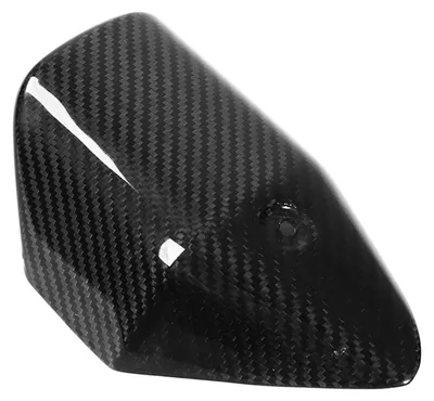 Immagine prodotto di Copertura protettiva in fibra di carbonio 3K per il tubo di scarico della moto, scudo termico di ricambio per MT-10 2016-2018