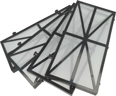 Produktbild von vhbw 4x Filterpad Ersatz für Dolphin 9991408-ASSY für Poolsauger, Poolroboter - Feinfilter, 27,7 x 14,5 x 6 cm