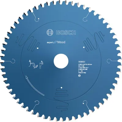 Obrázok produktu pre Bosch 2 608 642 506, Drevo, 25 cm, 3 cm, 2,2 mm, 3,2 mm, ATB (Alternate Top Bevel)