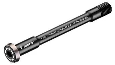 Produktbild von Giant LEICHTES RENNRAD MIT STECKACHSE VORNE, SCHWARZ