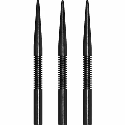 Produktbild von Datadart | Ghost Point | Steeldart Spitzen | 38 mm | Schwarz | Ring Grip | Ersatzspitzen | 1 Set = 3 Stück