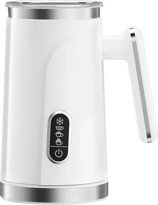 Zdjęcie produktu dla Spieniacz do mleka, moc 500 W, pojemność spieniania 150 ml, pojemność podgrzewania 300 ml, BMF101 biały, EU