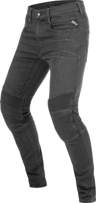 Produktbild von Replay Fender Motorradjeans, grau, Long 32