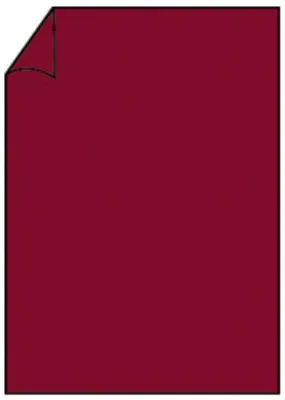 Obrázek produktu pro Rössler Papier 220726572 Coloretti Dopisní papír - A4, 165 g, 10 listů, rosso