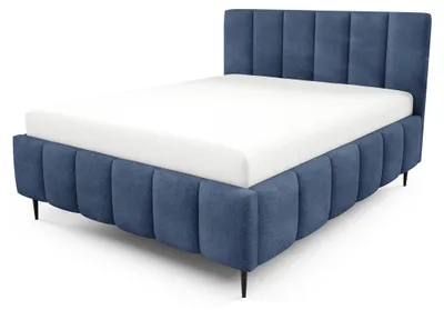 Produktbild von Polsterbett mit Bettkasten Nerom Ozeantiefe 140 × 200 cm