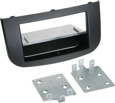 Imagen del producto de Adaptador de panel frontal de 2 DIN para Inbay, compatible con Mitsubishi Colt, color