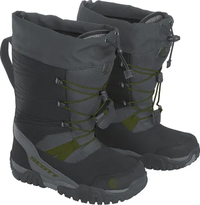 Image de Scott R/T SMB Bottes de motoneige, noir/vert, 41