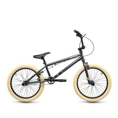 Produktbild von 20 Zoll BMX-Kinderfahrrad S'COOL XtriX 40, 1 Gang, V-Brake, Dark Grey/Beige, 115–130 cm ab 6 J.