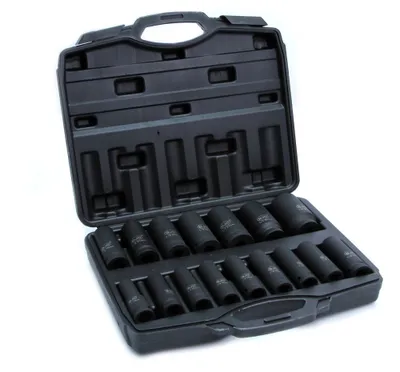 Obrázek produktu pro BJC Hlavice nástrčná rázová, sada 16 ks, 1/2“, 10-32 mm M58274