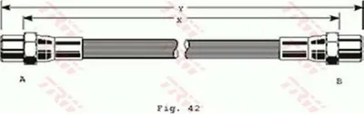 Produktbild von Trw Bremsschlauch Vorderachse PHA288