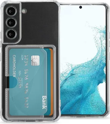 Image de imoshion Softcase Backcover avec porte-cartes pour le Samsung Galaxy S22 - Transparent