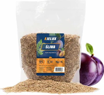 Produktbild von Räucherchips aus Pflaume 1kg, trocken, zum Räuchern von Schweinefleisch