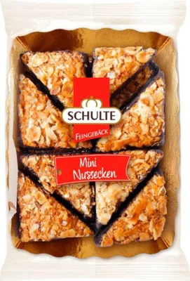 Produktbild von Schulte Mini-Nussecken, 175g
