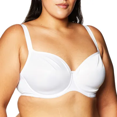 Obrázok produktu pre Dámske podprsenky Solidchoice, bezdrôtové, model balconette, biele