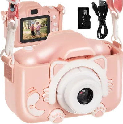 Obrázek produktu pro Fotoaparát pro děti barva ružová + karta
