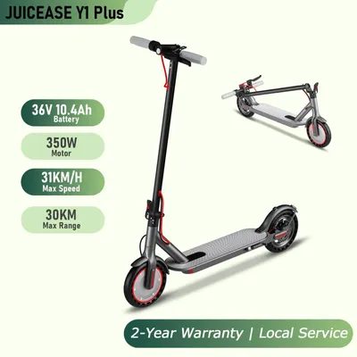 Productafbeelding van Elektrische scooter / E-scooter - Y1 Plus - Motor 350 W - Accu 36 V 10,4 Ah - Actieradius tot 30 km - Maximale snelheid 31 km/u - Banden 21,6 cm - Opvouwbaar