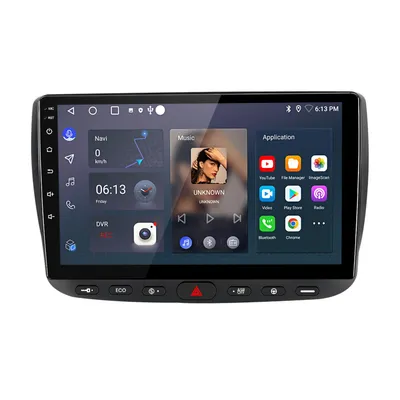 Zdjęcie produktu dla radio samochodowe 9" Carplay Android 15 do Fiat Linea Punto 2012-2015 GPS Navi WIFI BT DAB+ SWC 2GB+64GB