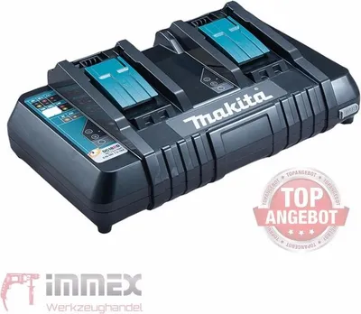 Produktbild von Makita DC18RD, Ladegerät, Makita, Schwarz, 0,25 h, 0,75 h, Lithium-Ion (Li-Ion)