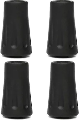 Image de Bâtons de randonnée de 12 mm de diamètre - Embouts pour le bitume - Amortisseurs en caoutchouc pour bâtons
