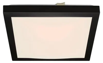 Produktbild von LED Deckenleuchte Hintergrundbeleuchtung 12W weiß-schwarz Kunststoff Briloner