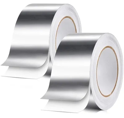 Produktbild von Silberne Klebeband 75mm 50m hitzebeständig Isolierband