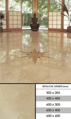 Produktbild von Marmorboden 38m² Set Boden Naturstein Luxus Fliesen Stein Marmor Dark Emperador