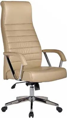Produktbild von Luxus Bürostuhl Sessel Wohnzimmer Chefsessel Bürosessel Drehstuhl Stuhl Beige