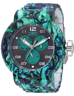 Obrázek produktu pro Invicta Pro Diver 50209 Pánské Hodinky - Quartz Hnutí - Nerezová Ocel s Černým Ciferníkem - 52 mm