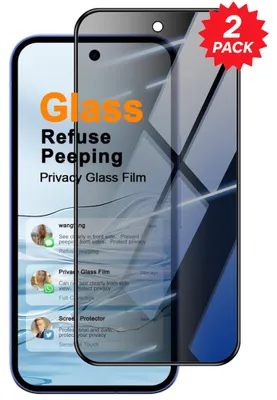Obrázek produktu pro 2x ochranné sklo pro Google Pixel 11 Pro, ochrana displeje, tvrzené sklo 9H, ochrana proti pohledu