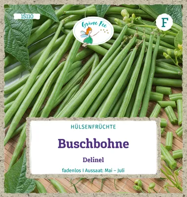 Produktbild von Grüne Fee - Buschbohne Delinel Samen - 15110