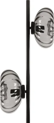 Produktbild von OSRAM 4058075850064 Decor Smoke Glass Floor Stehleuchte 2xE14 Rauchglas