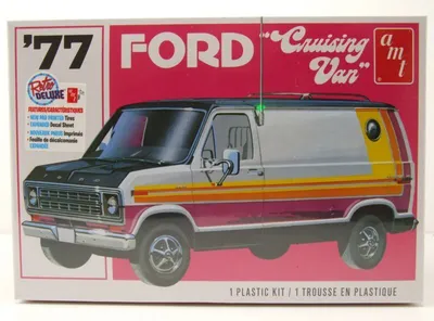 Produktbild von AMT 1108 Ford Cruising Van 1977 Kunststoffbausatz 1:25