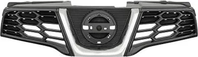 Produktbild von DIEDERICHS 6045940 Kühlergrill Frontgrill für NISSAN Qashqai / Qashqai +2 I (J10, NJ10) Schwarz