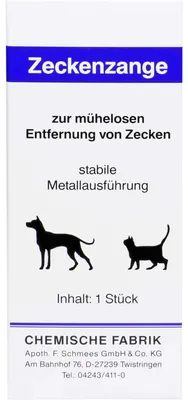Produktbild von Zeckenzange aus Metall, 1 St