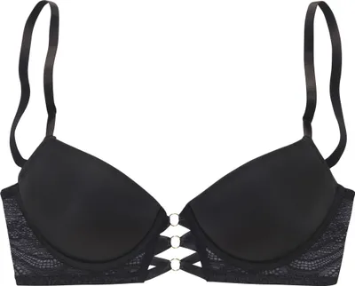 Produktbild von LASCANA Push-up-BH Eleonora schwarz Größe 85 Cup E