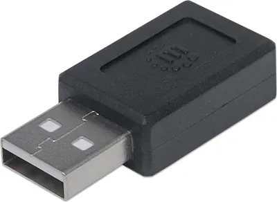 Produktbild von MANHATTAN USB 2.0 Typ C Adapter Typ C-Buchse auf A-Stecker