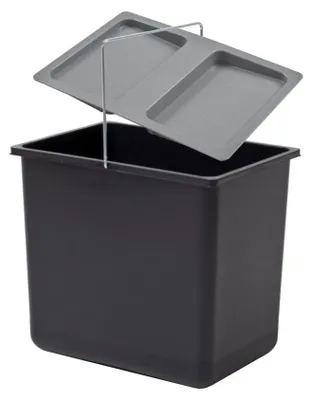 Produktbild von Hailo Inneneimer 1086239 mit Deckel 316 x 226 x 286 mm mit Henkel