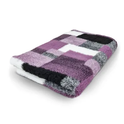 Produktbild von Vet Bed Hundedecke Patchwork lila