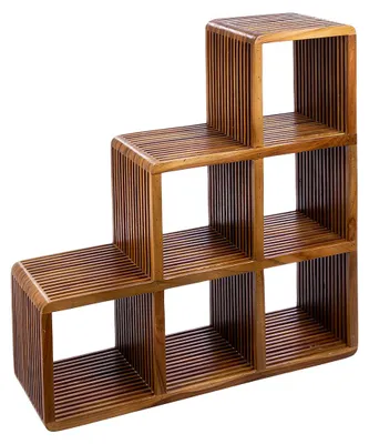 Produktbild von Gilde Regal, "Cali", Holz, naturfarben, VE 1, L. 29.5 cm, B. 86 cm, H. 86.5 cm 51386 4063387513866