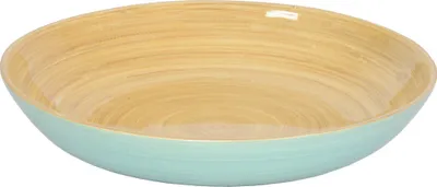 Produktbild von albert L. (punkt) Bambus-Obstschale eisblau 30 x 5,5 cm